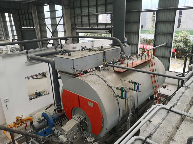 成都建工加氣混凝土板材12噸低氮冷凝鍋爐和蒸壓釜